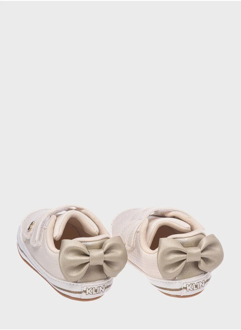 Klin Kids Velcro Low Top Sneakers