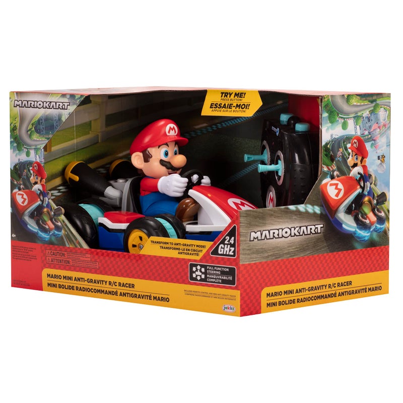 Nintendo Super Mari Kart 8 Mario Anti-Gravity Mini RC Racer 2.4Ghz - Image 5