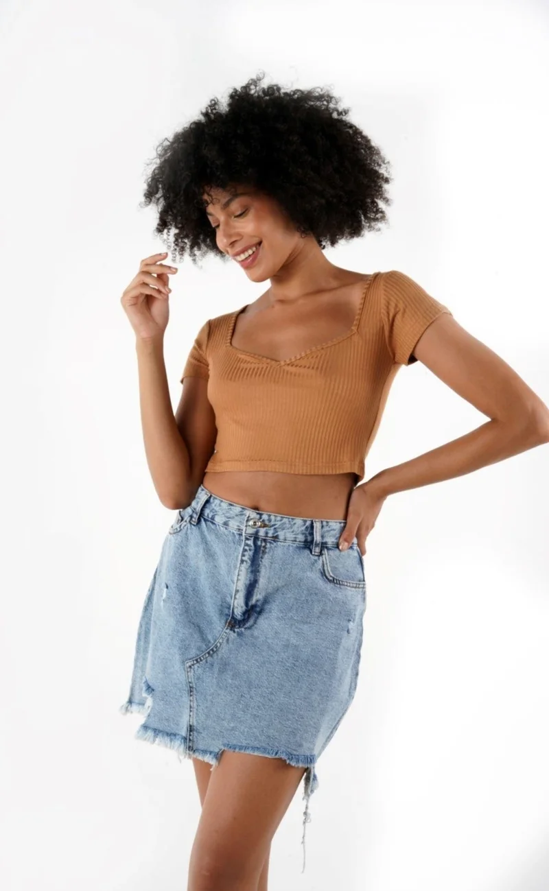 Alexander Gardi Queen Anne Collar Crop Blouse (B24-00217)