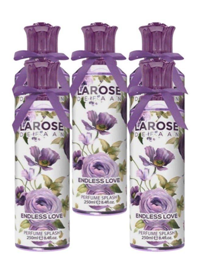 لا روز 5 قطع معطر الجسم دي فان إندليس لوف 250 مل - Image 1