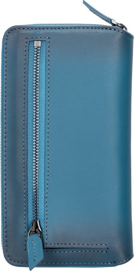 BOULETTA Apple iPhone 13 Pro Compatible Leather Zip Case BRN4EF  - Image 5