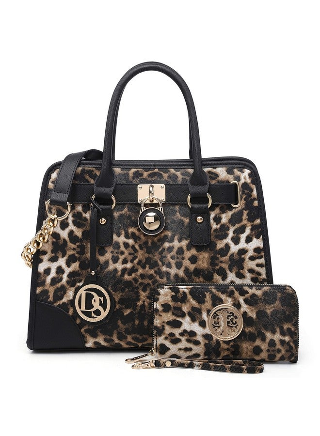 DASEIN Women Designer Handbags And Purses Ladies Satchel Bags Shoulder Bags Top Handle Bags W/Matching Wallet  - Image 1