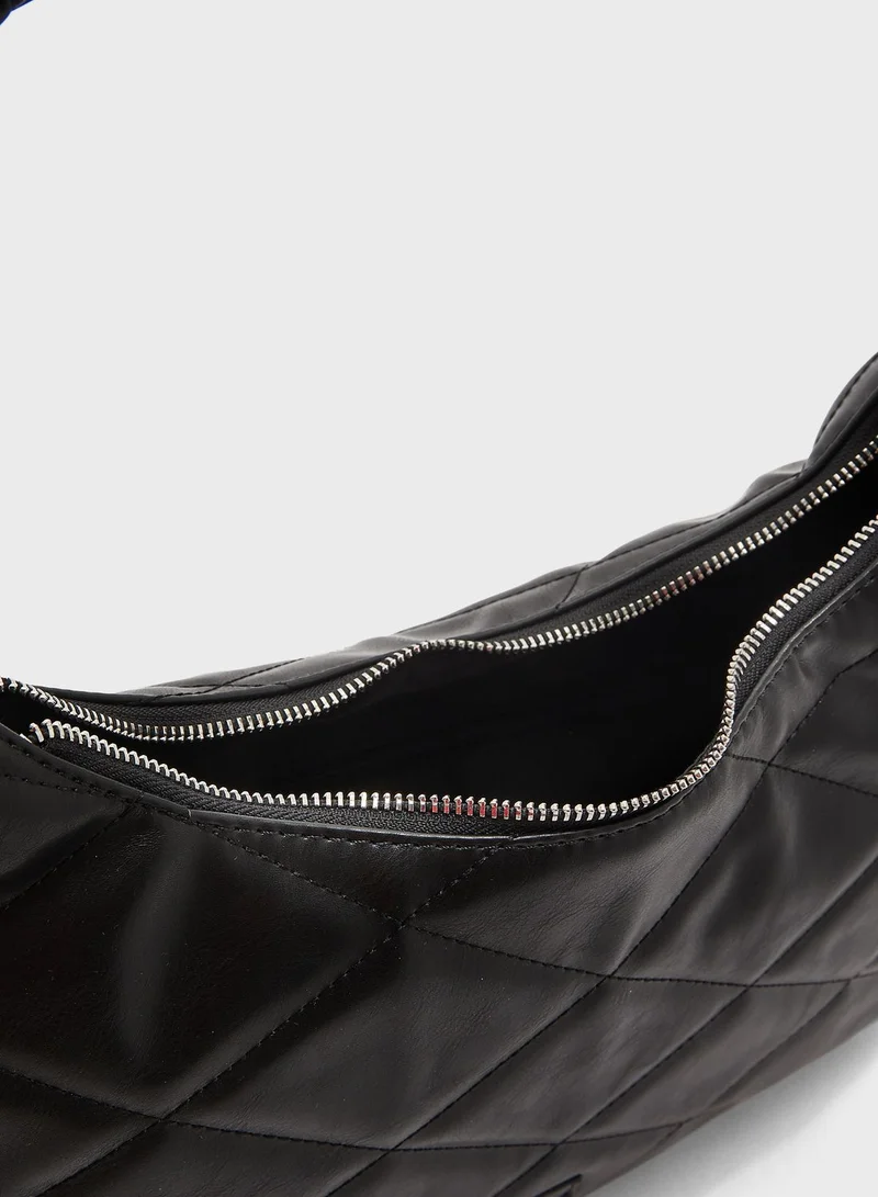 NA-KD Quilted Hobo