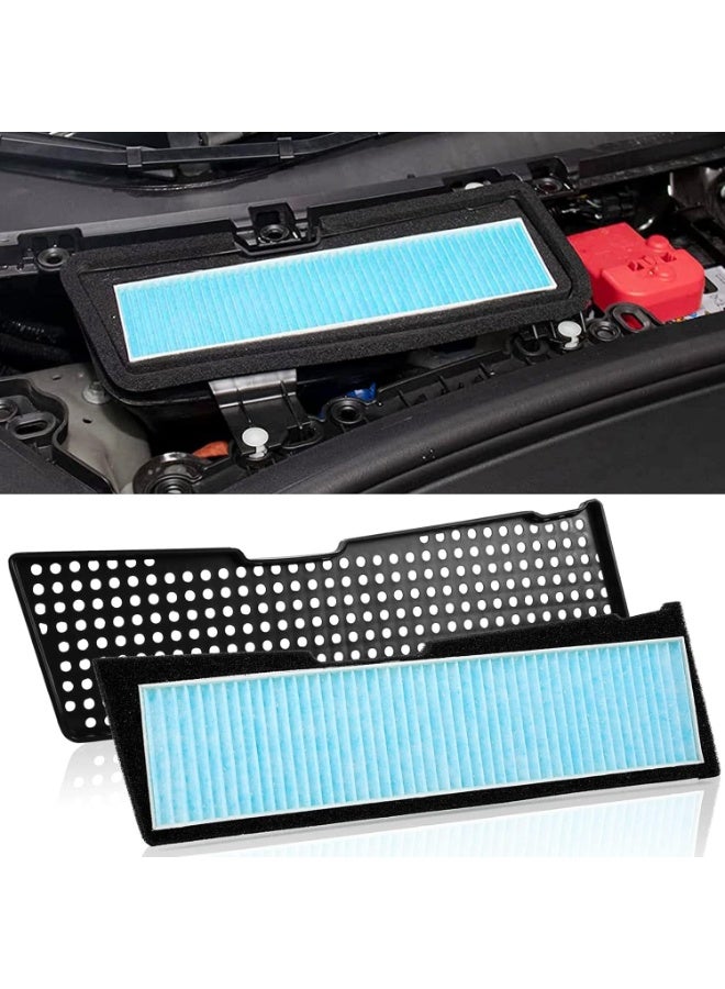 Air Intake HEPA Filter, for Tesla Model 3 2023-2021 Air Inlet Vent Covers A/C Internal Filter Vehicle Replacement External Accessories - Image 1