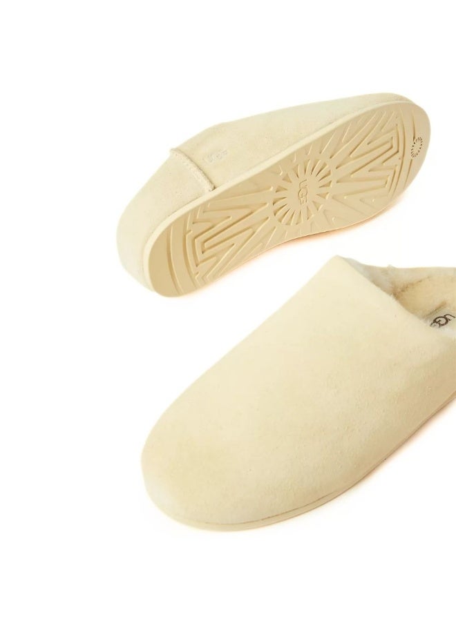 UGG Elea Suede Mules with Sheepskin Insole - Image 4