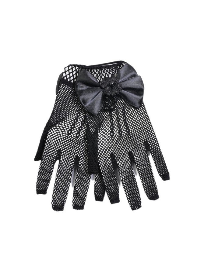 Black Cape - Halloween Hooded Cloak Cape - Lace gloves - Cosplay Costume, Medieval Cape, Adult Magic Robe, Party Fancy Dress, Performance Prop - Image 1