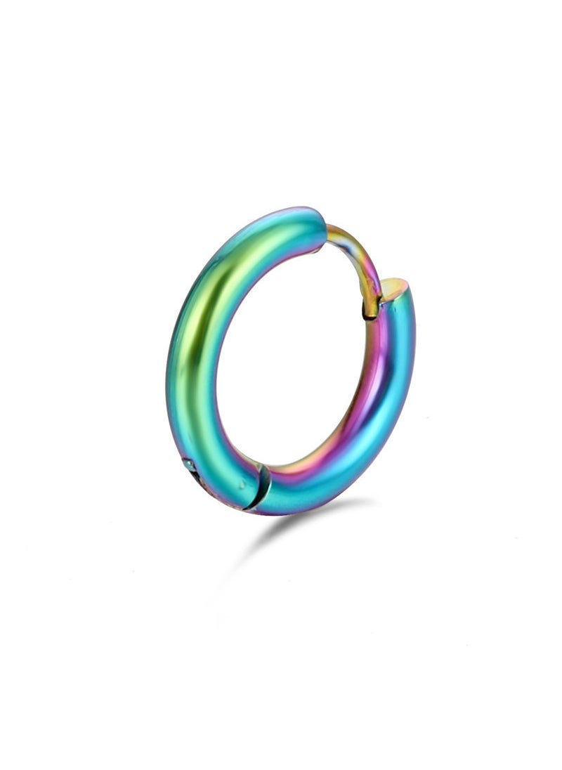 Arabest Cross-border earrings female titanium steel simple ear buckle ear ring electroplating clothing accessories earrings earrings manufacturers wholesale  - Image 1