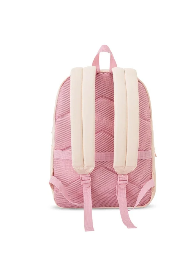 إيزي كيدز Eazy Kids Personalized 16.5” School Backpack with Laptop Compartment – Lightweight Design, Blush Rush