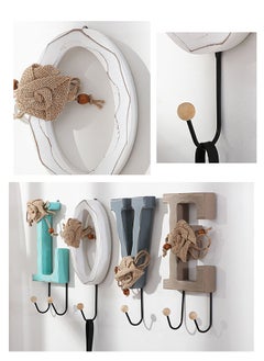 ZCM-HAPPY Wall Mounted Single Heavy Coat Hook for Towel, Key and Decoration - Love Letter Theme With LED Lights  - Image 5