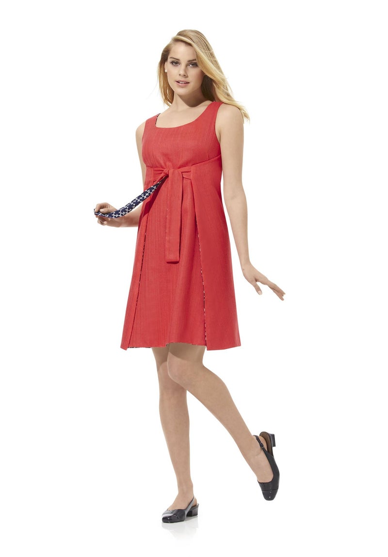 Simplicity Vintage Simplicity 1356 Easy to Sew Women's Reversible Wrap Dress Sewing Pattern, Sizes 6-14 - Image 4