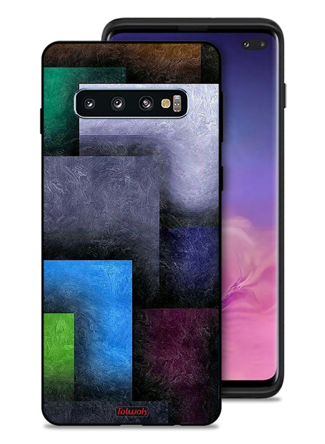 Tolwak Samsung Galaxy S10 Plus Protective Case Cover Pattern - Image 1
