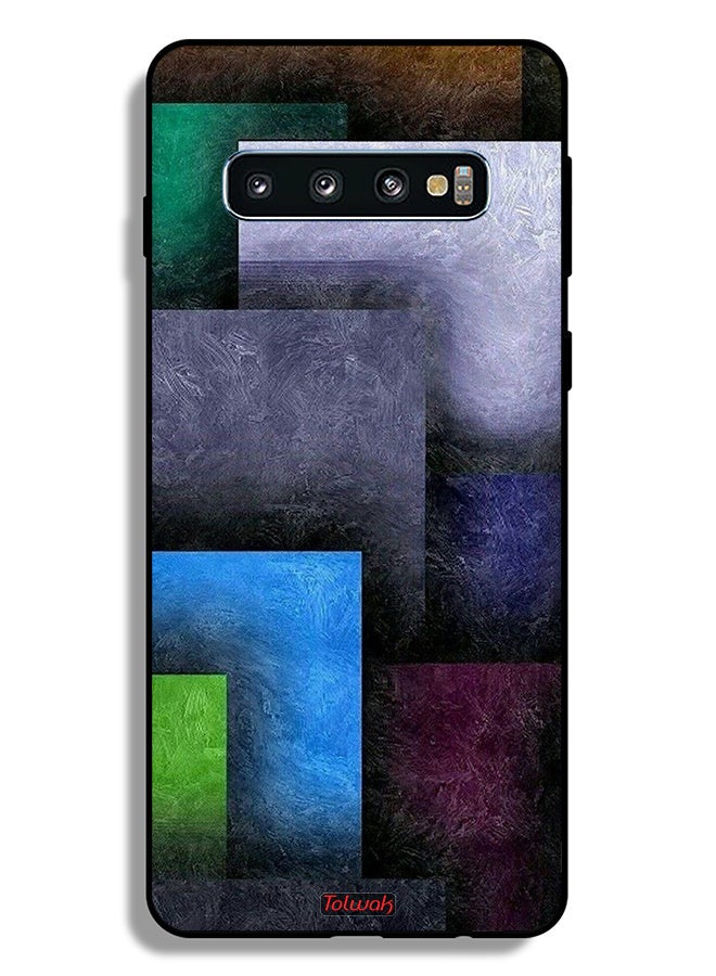 Tolwak Samsung Galaxy S10 Plus Protective Case Cover Pattern - Image 2