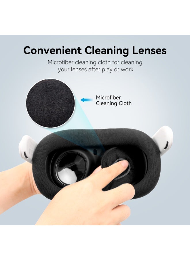 AMVR Lens Protector Cover Compatible with Meta Quest 3s, Quest 3/2/1, Vision Pro, Valve Index, Rift S and Pico 4, Protects Lens from Sunlight, Scratches and Dust - Image 4