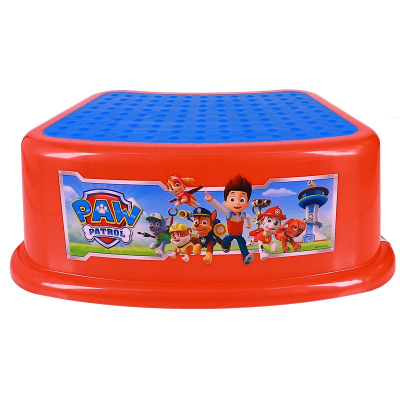 Nickelodeon Paw Patrol Bathroom Step Stool for Kids Using The Toilet and Sink Kids Potty Training NonSlip Bathroom Kitchen Lightweight