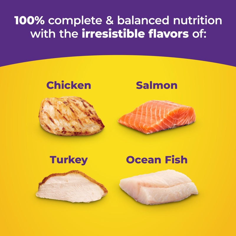 Meow Mix ميو ميكس أوريجينال تشويس طعام جاف للقطط، كيس 6.3 رطل - Image 2