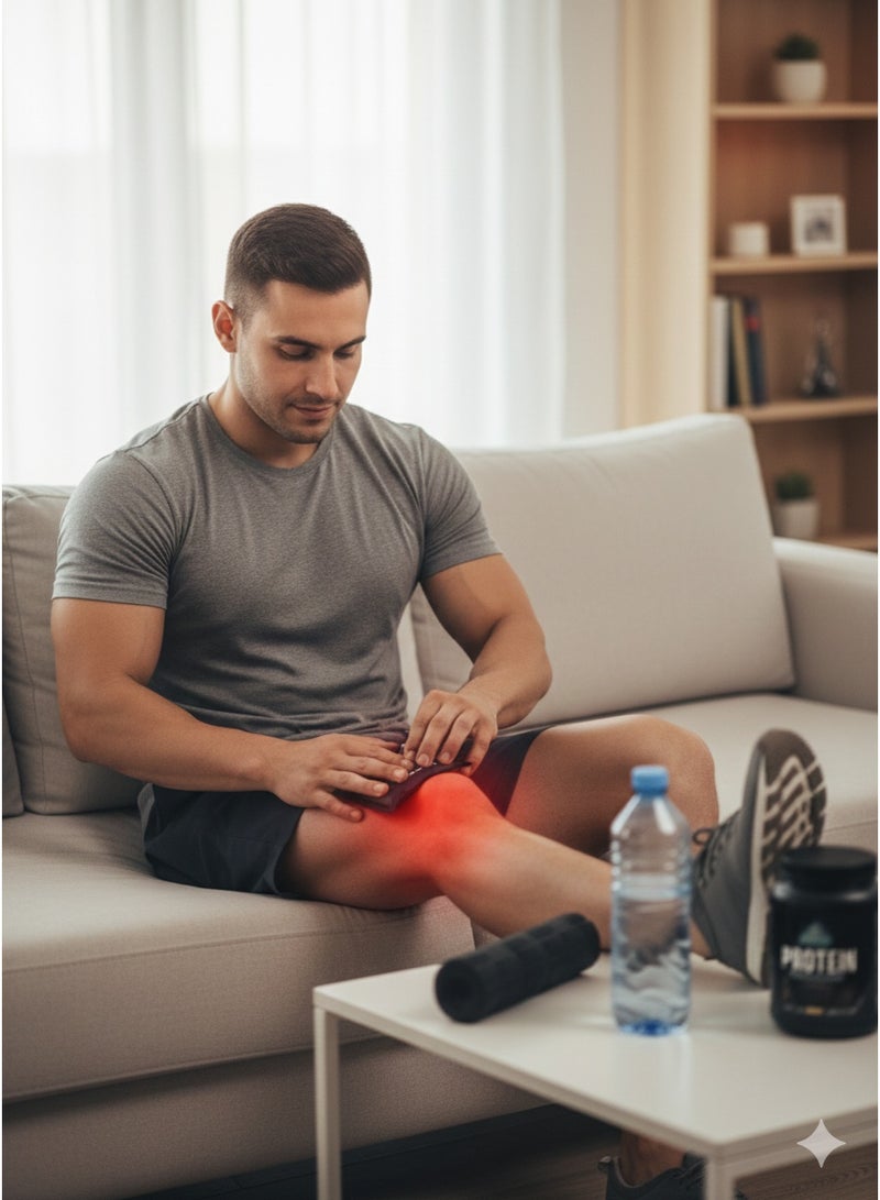  اريفيا حل قوي لوجع العضلات وآلام الظهر للرجال العاملين والرياضيين – كمادات جل ساخنة وباردة للاستخدام المنزلي - Image 4
