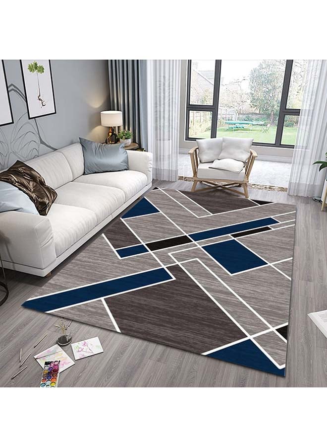 NIBEMINENT Modern Design Living Room Mat Multicolour 40 x 60cm