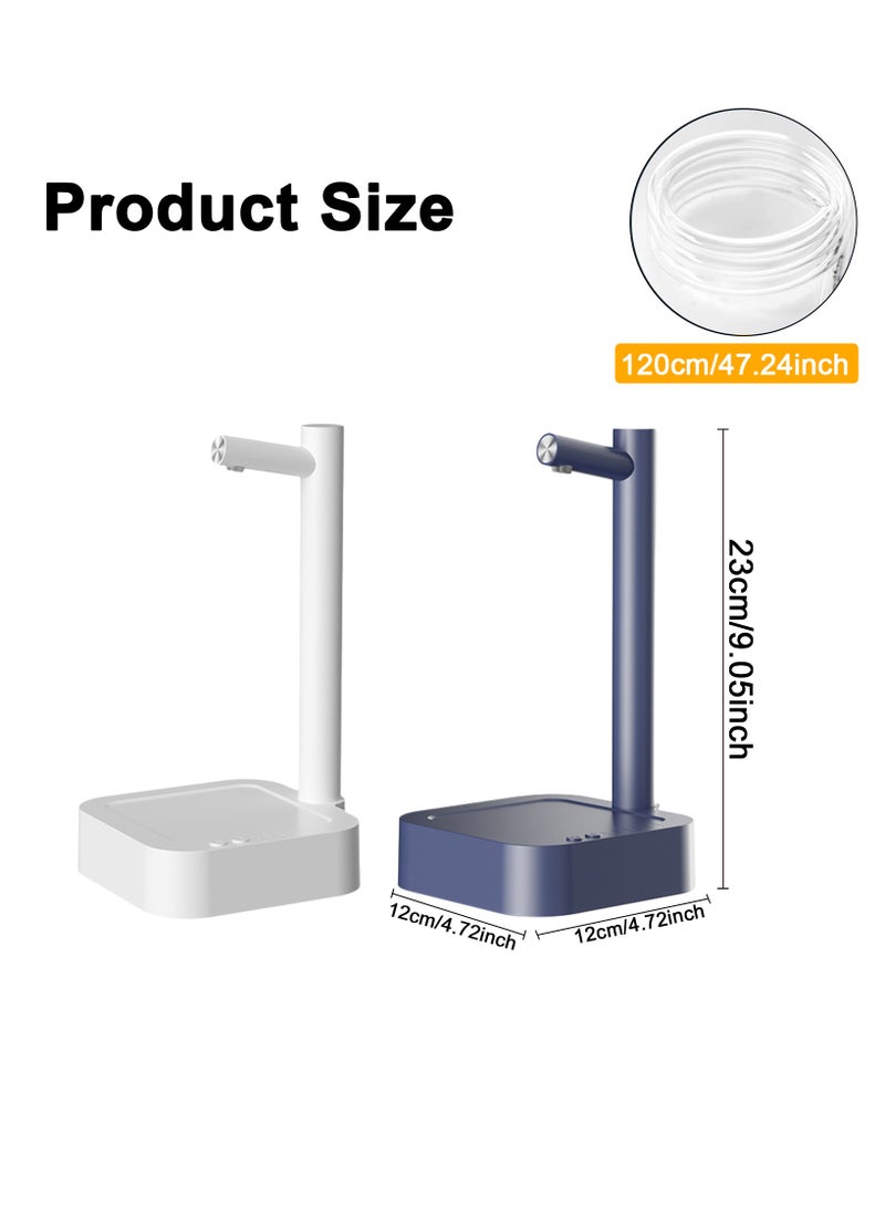 Portable Water Bottle Dispenser,Smart 7 Levels Table Top Water Dispensers,USB Charging Automatic Drinking Water Dispenser,White  - Image 5