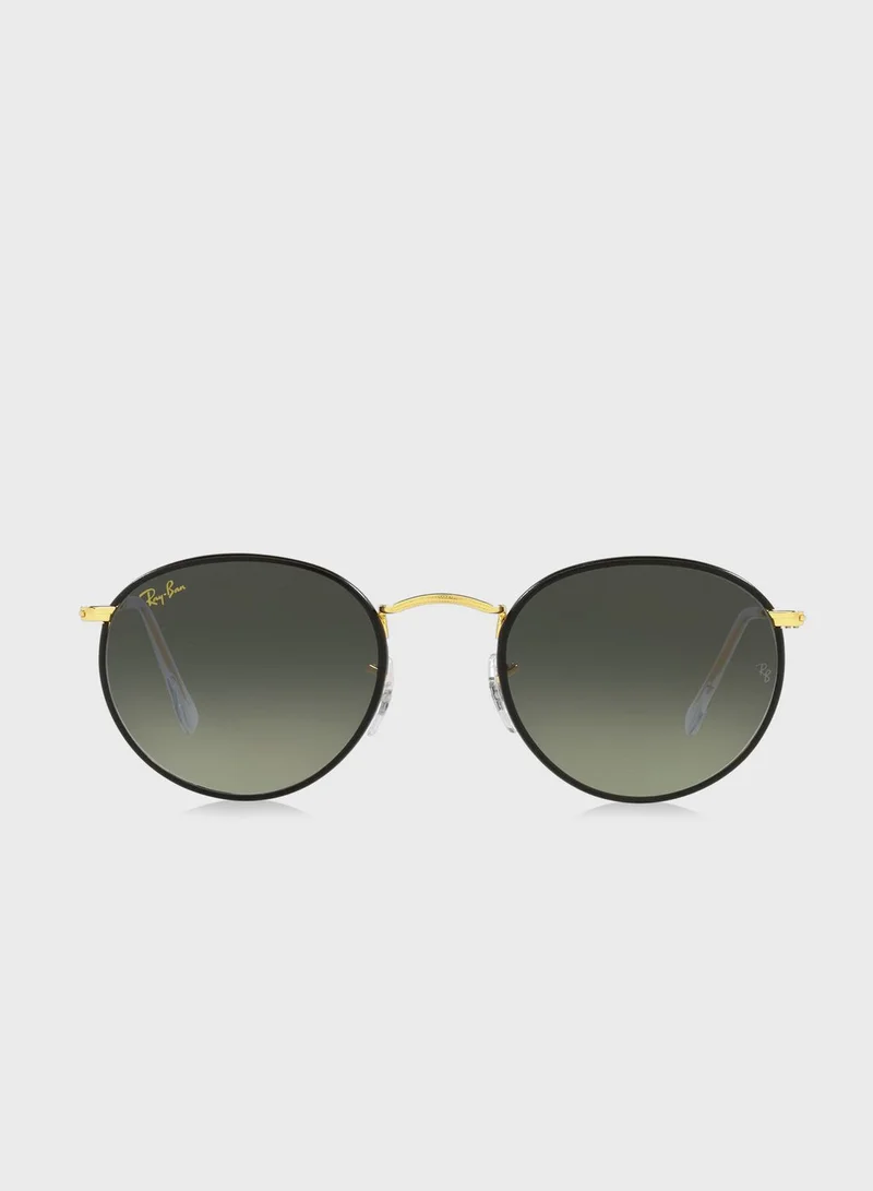 Ray-Ban 0Rb3447Jm Round Full Color Sunglasses
