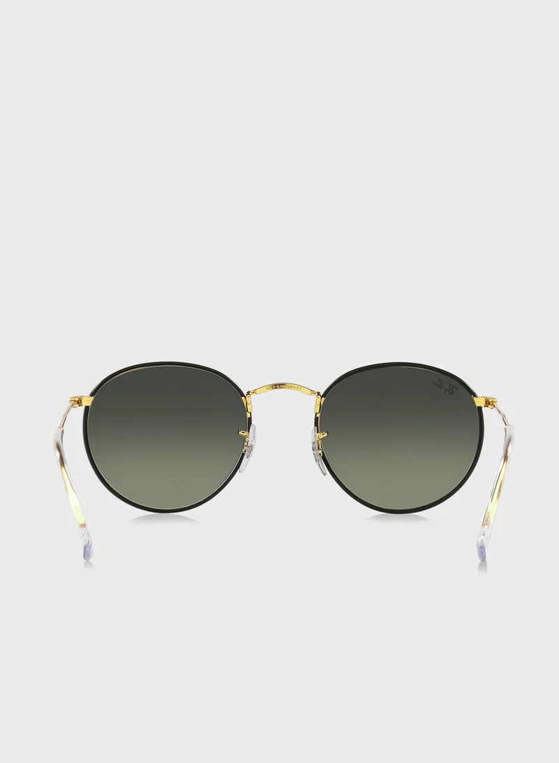 Ray-Ban 0Rb3447Jm Round Full Color Sunglasses