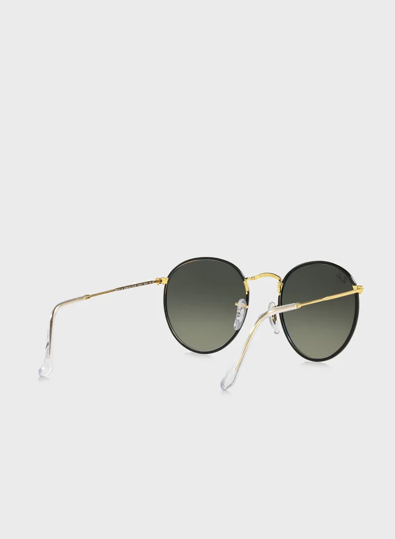 Ray-Ban 0Rb3447Jm Round Full Color Sunglasses