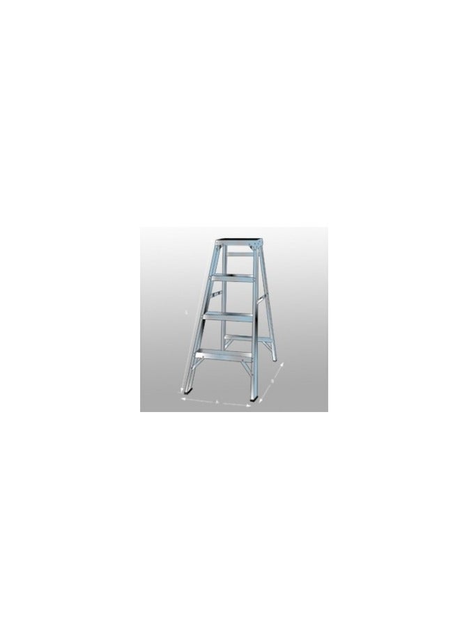 Aluminum steps household ladder (DPL-05) 5 steps  - Image 1