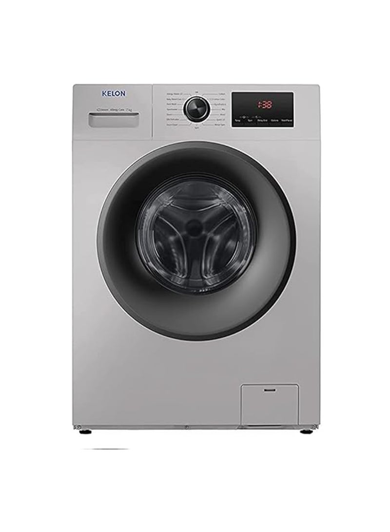 Front Load Washing Machine 1200 RPM 7 kg KWFPV7012MS Silver