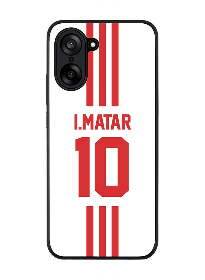 Stylizedd For OnePlus Nord CE5 / Ace 5 Racing Case,Slim fit Camera Protection, Shockproof Thin Phone cover  - Football - UAE,  I.Matar - Image 1