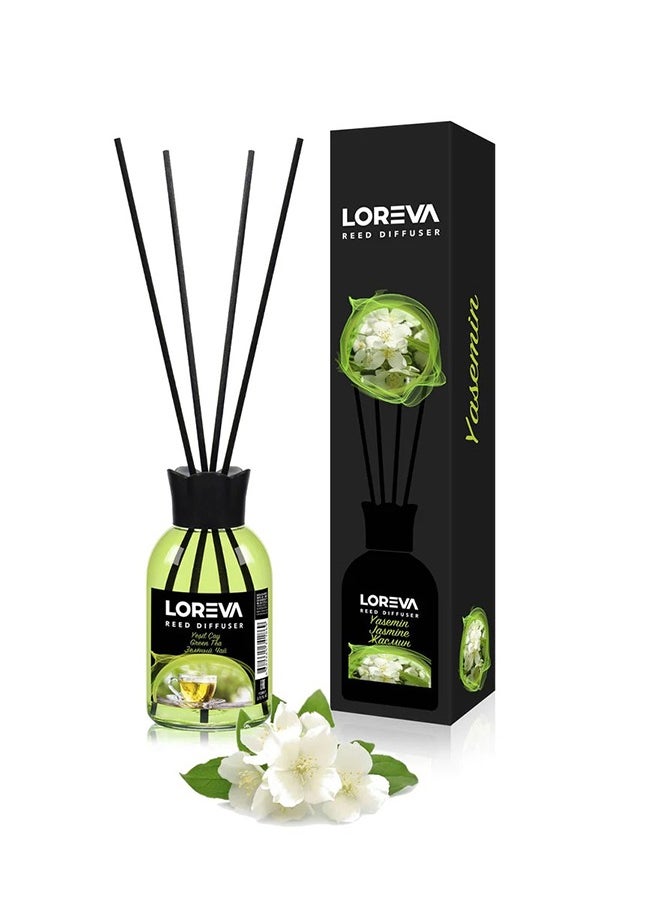 LOREVA - Loreva Reed Diffuser Jasmine Fragrance 110ml - Image 1