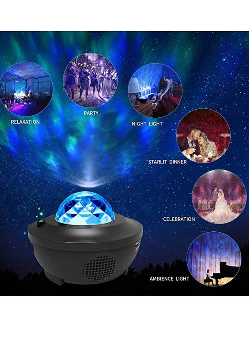 DIGI CORE 2-In-1 Star Light Galaxy Projector Led Night Light With Remote Control Galaxy Light Projector Star Ceiling Night Light Star For Bedroom Playroom Kids Adults - Image 2