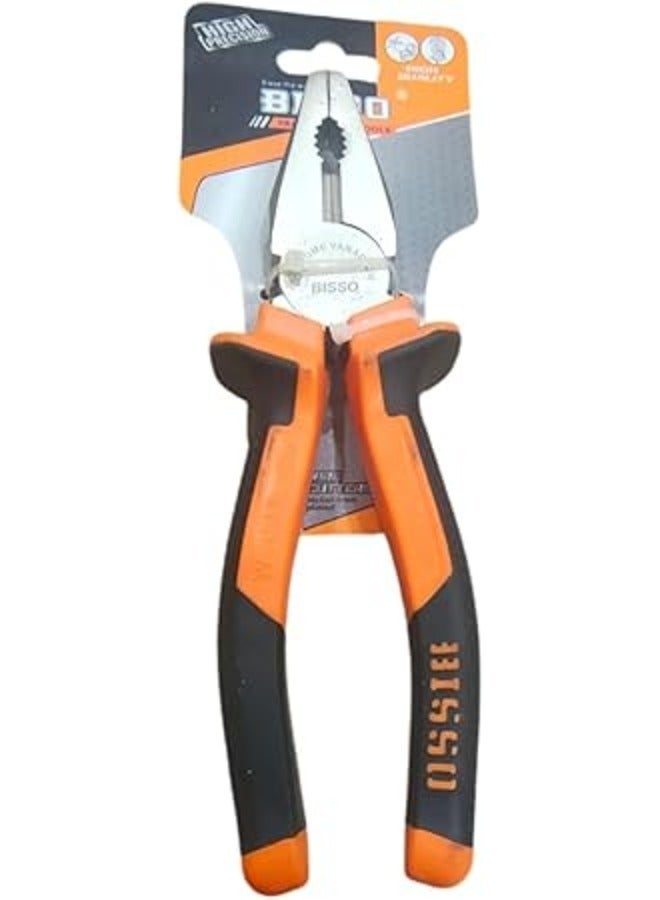 "كماشة متعددة الاستخدامات، كماشة مسطحة، كماشة قطع، كماشة برجيّة، مقص، قاطع براغي (8 قطع)"