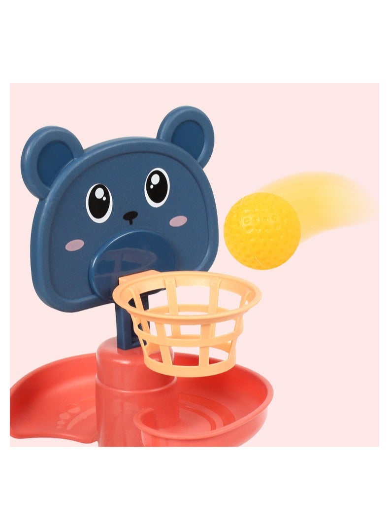 3 Layers Baby Toys Rolling Ball Pile Tower Early Educational Toy For Babies Rotating Track Educational Baby Gift Stacking Toy For Kids - Image 3