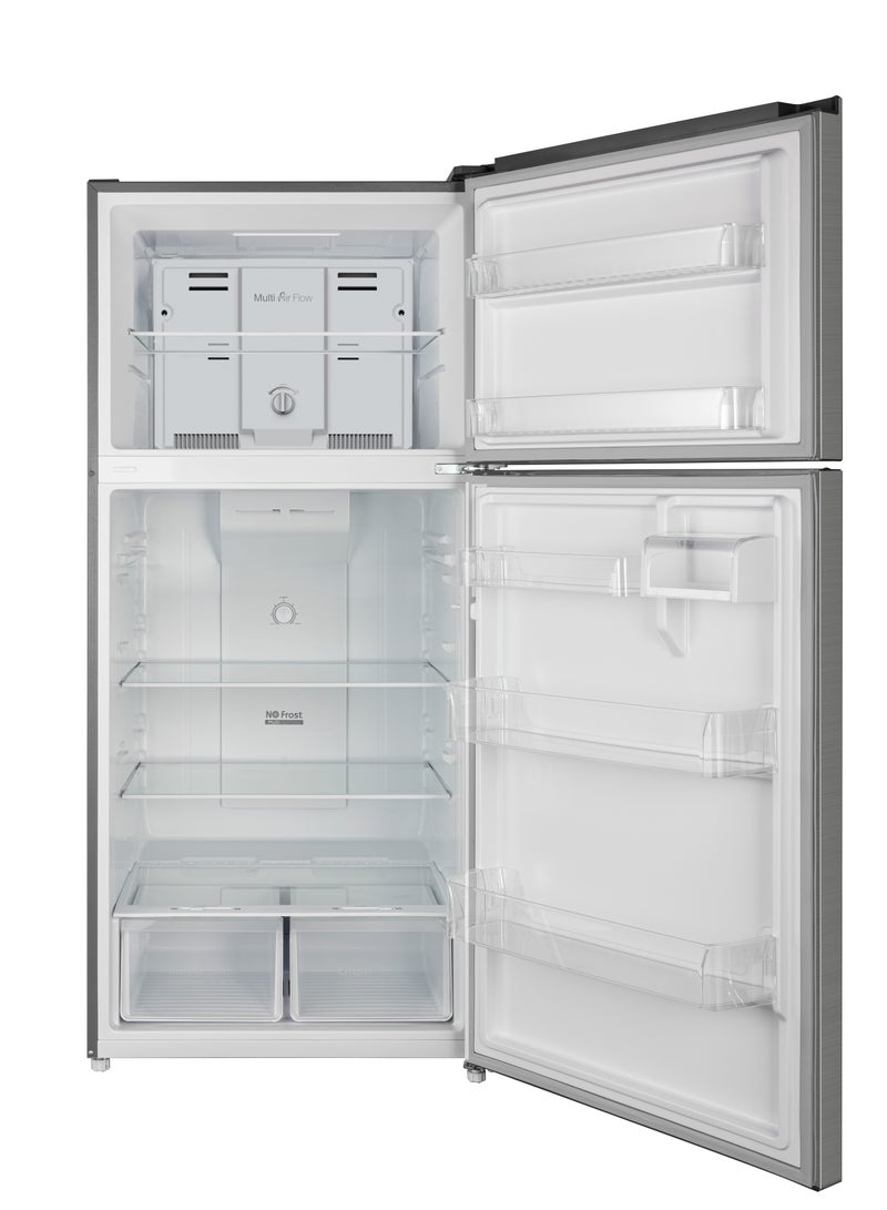 Super Classic Double Door Steam Refrigerator, 515 Liters, 18.2 Feet, Silver - SPCRF-679N - Image 3