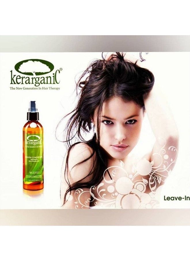 kerarganic - KERATIN TREATMENT - LEAVE-IN CONDITIONER - 8OZ - Image 1