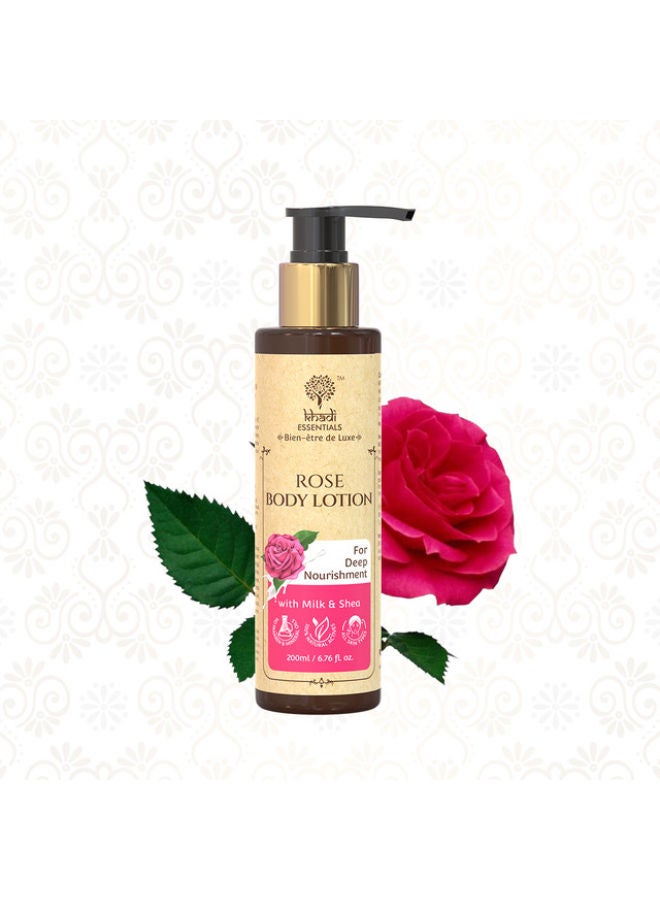 KHADI ESSENTIALS لوشن الجسم بالورد - Image 1