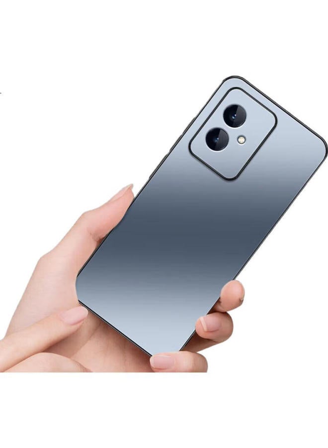 Shangsu Matte Full Protection Case For Honor 100/huawei 100, Anti-fingerprint, Anti-drop, Simple Business Style, Luxury Design, Sapphire Blue - Image 2