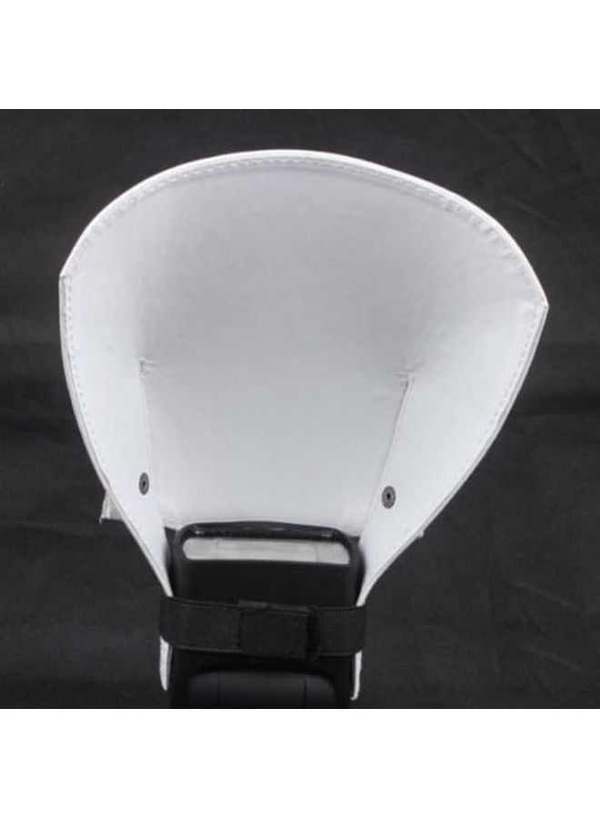 White Soft Light Diffuser Bounce Reflector For Camera Flash Portable Photography Lighting - Image 5