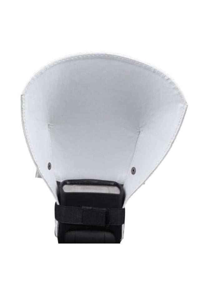 White Soft Light Diffuser Bounce Reflector For Camera Flash Portable Photography Lighting - Image 2