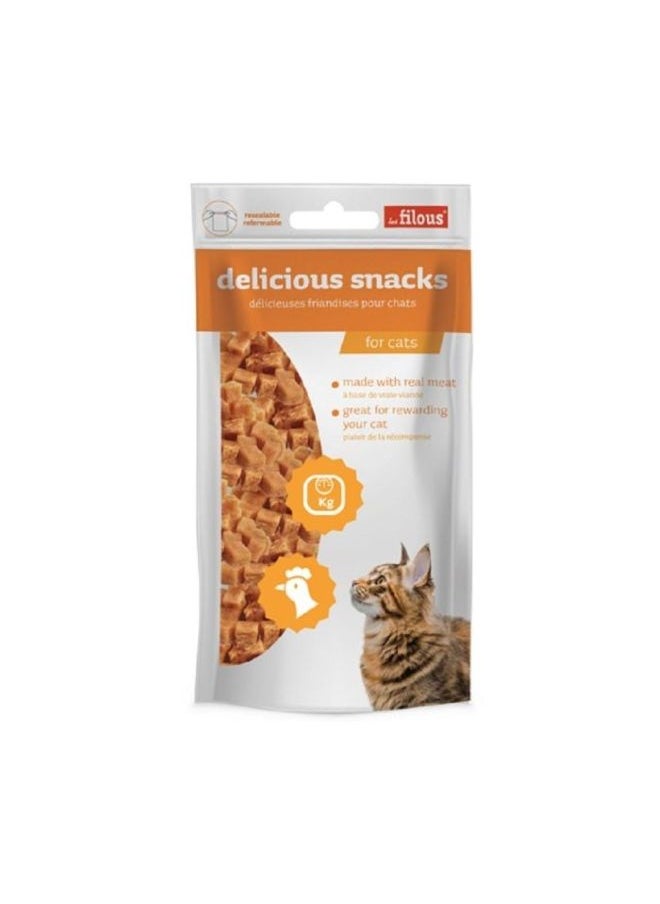 Les Filous Les Filous 50Gx Chicken Cubes for CAT 7X1 