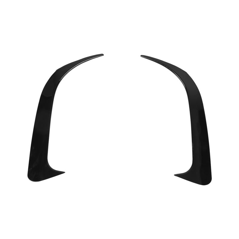 Rear Bumper Air Vent Cover Glossy Black ABS Replacement for Mercedes Benz CLA Class W117 AMG Line - Dustproof Rear Bumper Spoiler Trim for CLA180 CLA200 CLA250 CLA45 2013-2019 - Image 1