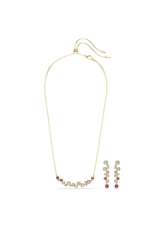 سواروفسكي طقم قلادة وأقراط كونستيلا