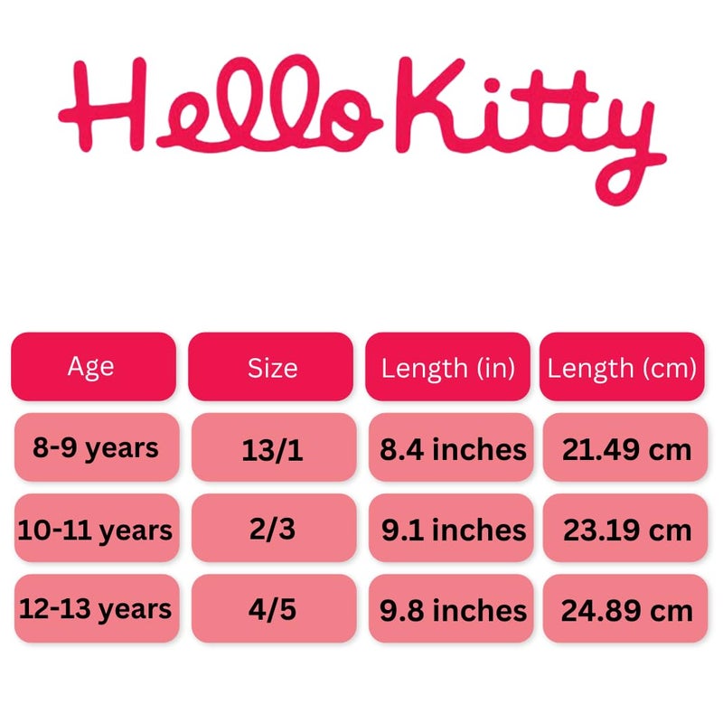 Josmo Sanrio Hello Kitty Slides Open Toe Sandals - Kids Girls Beach Water Pool Shoes - Black (sizes 13-1 Little Kid) - Image 5