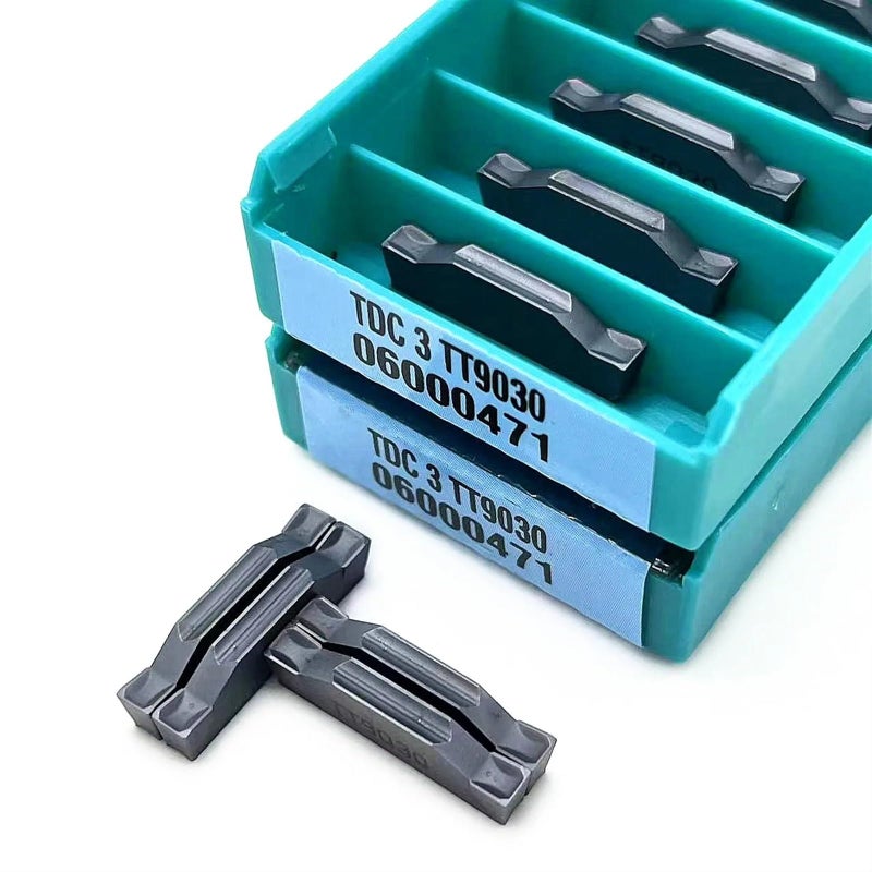 Taegutec TDC3 TT9030 Carbide Insert Grooving Lathe Tool Turning Tool 10pcs - Image 2