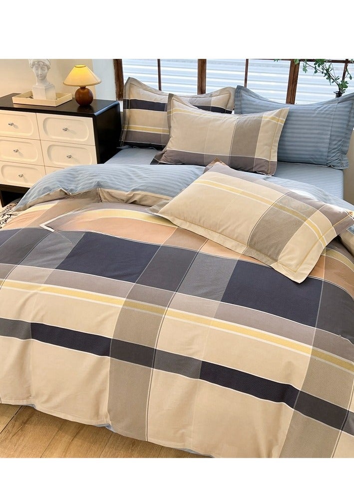 Bed Sheet Style —French High-End 60 Thread Pure Cotton Embroidered Bedding Four Piece Set  - Image 1