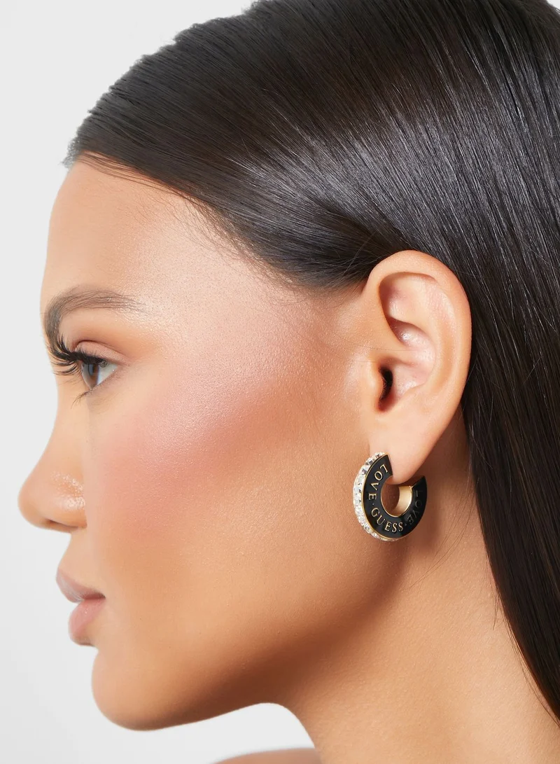 GUESS Metal Cuff Earring Set