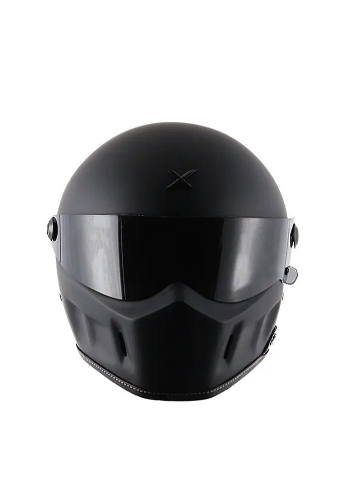 AXOR AXOR Retro Dominator Dull Black Helmet  - Image 1