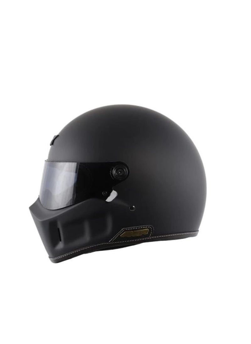 AXOR AXOR Retro Dominator Dull Black Helmet  - Image 4
