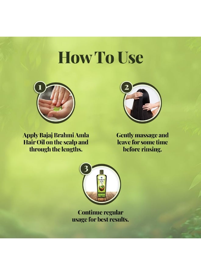 بجاج زيت الشعر الأيورفيدي باجاج براهمي أملا 300 مل - Image 4