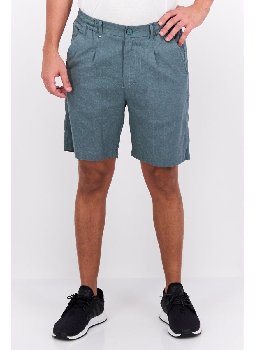 Men Solid Basic Shorts, Teal Green - pzsku/Z158286B7AA216BC56DAAZ/45/_/1737641887/9385c36b-87b1-4fb2-9498-b448b94a02a1