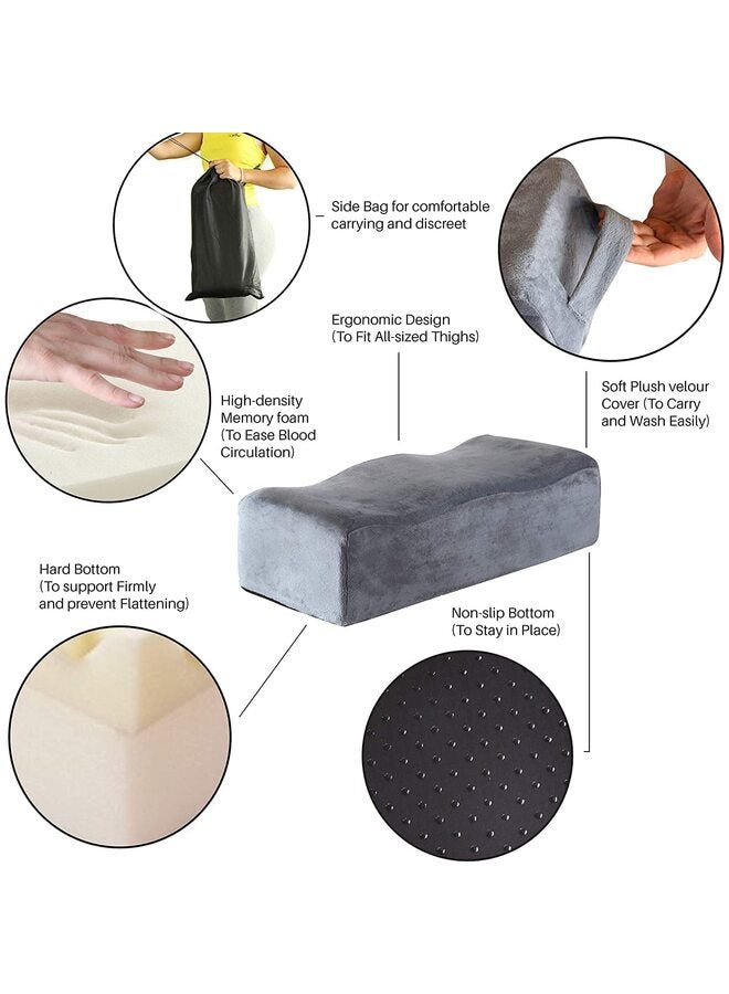 Hip Raise Pillow,For Post-Surgical Recovery Seat,BBL Foam Pillow + Lid Pocket Firming Support Pad Hips Support Technology - Image 3